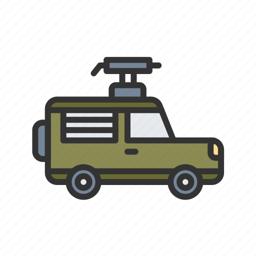 Military jeep, armored, soldier, tank, vehicle, car, truck icon - Download on Iconfinder