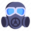 nosebag, respirator, gas mask, gas helmet, oxygen mask 