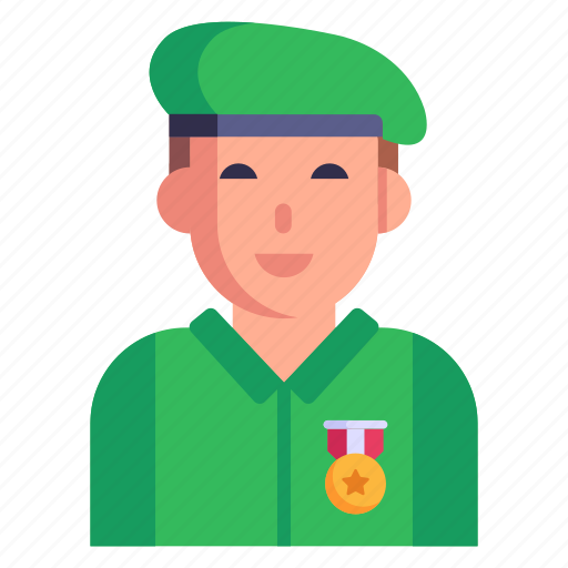Military man, soldier, army soldier, military officer, armed boy icon - Download on Iconfinder
