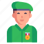 military man, soldier, army soldier, military officer, armed boy 