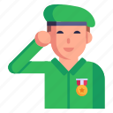 military man, soldier, army soldier, military officer, armed boy 