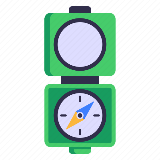 Navigational tool, orientation, military compass, localization, directional tool icon - Download on Iconfinder