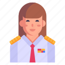 commanding officer, pilot, female pilot, female captain, lady captain 