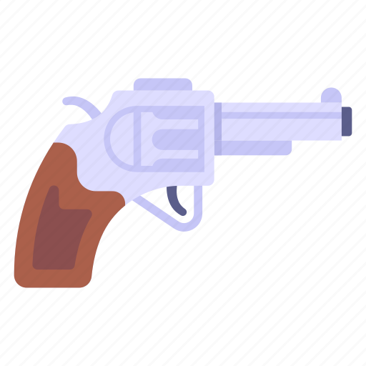 Gun, weapon, revolver, pistol, handgun icon - Download on Iconfinder