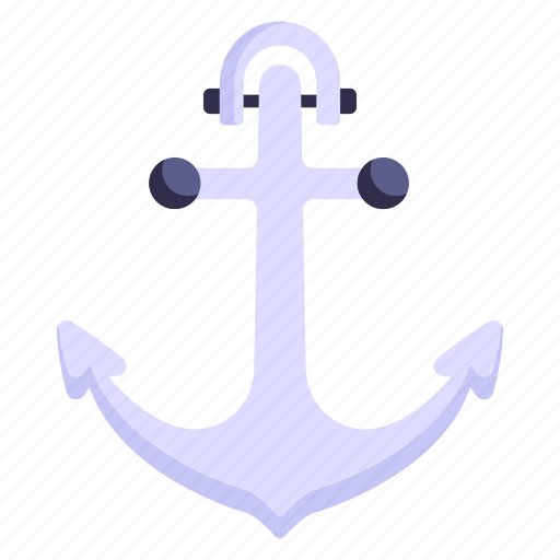 Anchor, stopper, shiphook, mainstay, boat hook icon - Download on Iconfinder