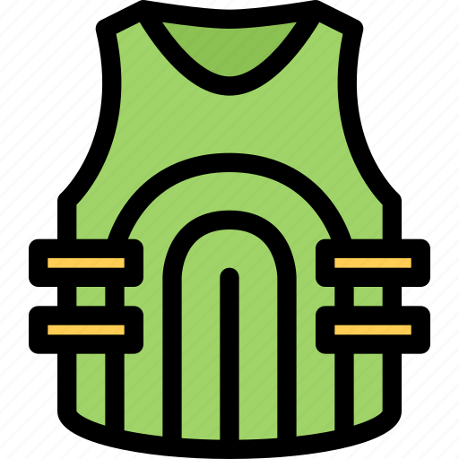 Bulletproof, conflict, military, soldier, vest, war, weapon icon - Download on Iconfinder