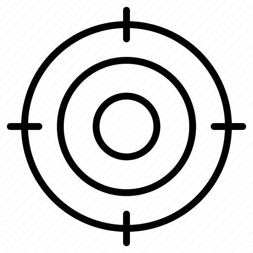 Target, focus, aim, goal icon - Download on Iconfinder