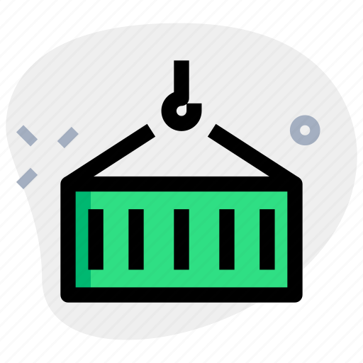 Lift, container, warehouse, hook icon - Download on Iconfinder