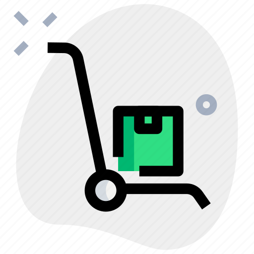 Push, cart, warehouse, trolley icon - Download on Iconfinder