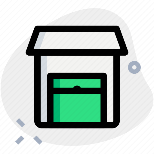 Storage, open, warehouse, package icon - Download on Iconfinder