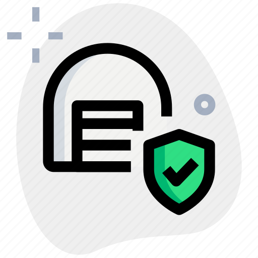 Storage, shield, warehouse, tick mark icon - Download on Iconfinder