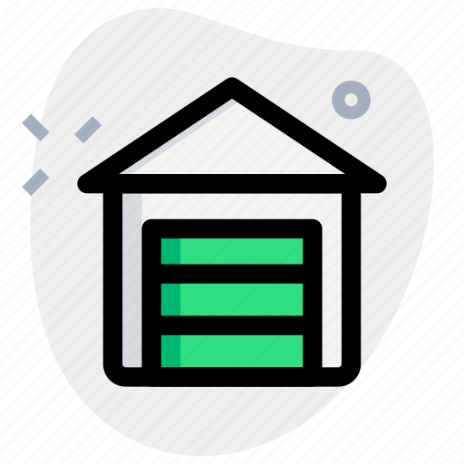 Warehouse, garage, shipping, logistic icon - Download on Iconfinder