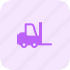 forklift, delivery, vehicle, wheels 