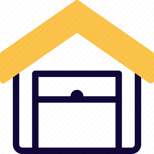 Warehouse, house, delivery, box icon - Download on Iconfinder