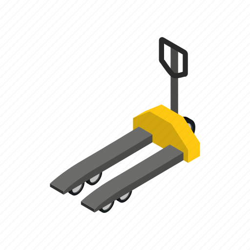 Cargo, forklift, industry, isometric, pallet, truck, warehouse icon - Download on Iconfinder
