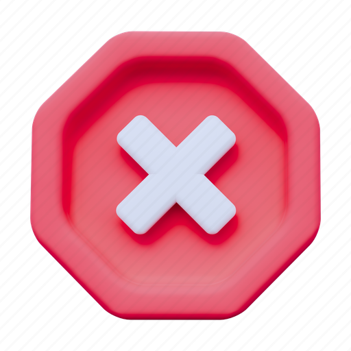 Cross, delete, remove, cancel, close, stop, block icon - Download on Iconfinder