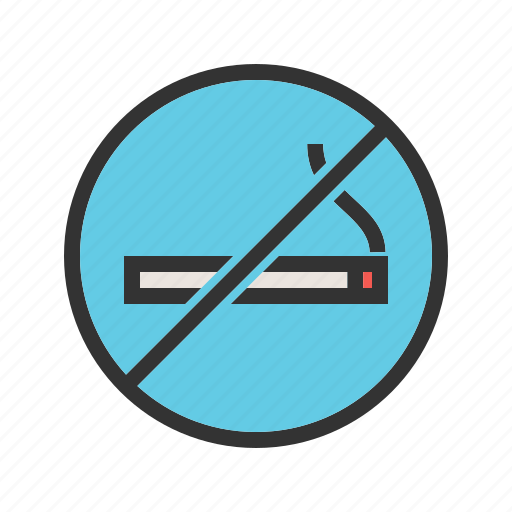 Addiction, cigarette, no, sign, smoking, tobacco, warning icon - Download on Iconfinder
