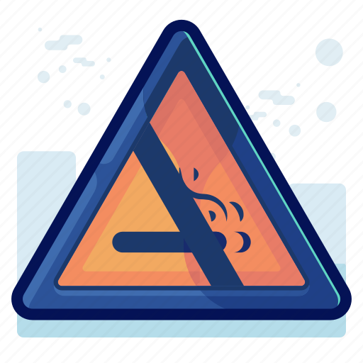 Alert, danger, no, sign, smoking, warning icon - Download on Iconfinder