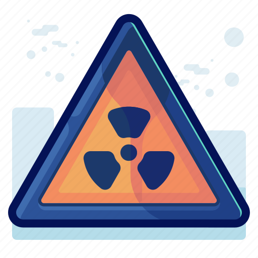 Alert, danger, nuclear, radiation, sign, warning icon - Download on Iconfinder