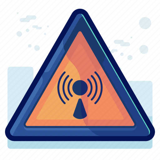 Alert, danger, network, radio, sign, warning, wireless icon - Download on Iconfinder