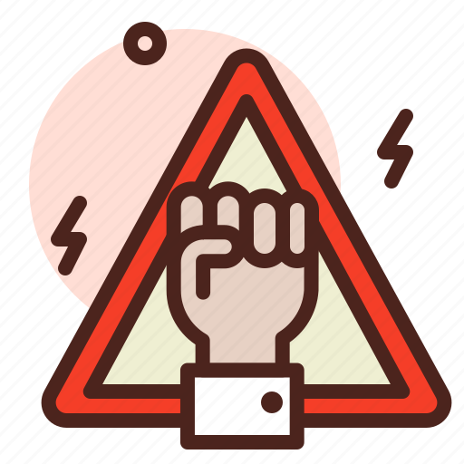 Attention, direction, map, protest, warning icon - Download on Iconfinder