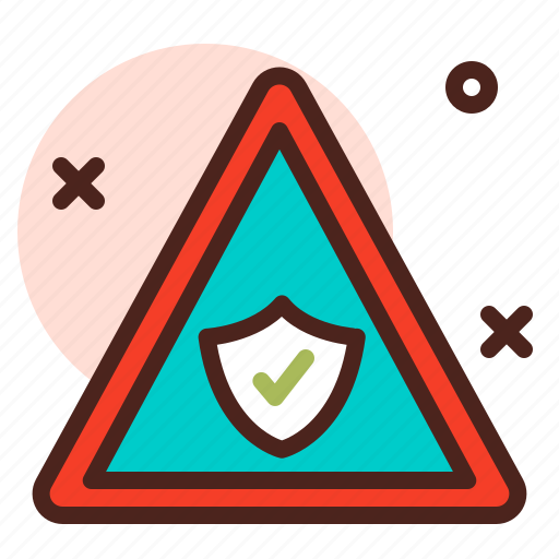 Attention, direction, map, security, warning icon - Download on Iconfinder
