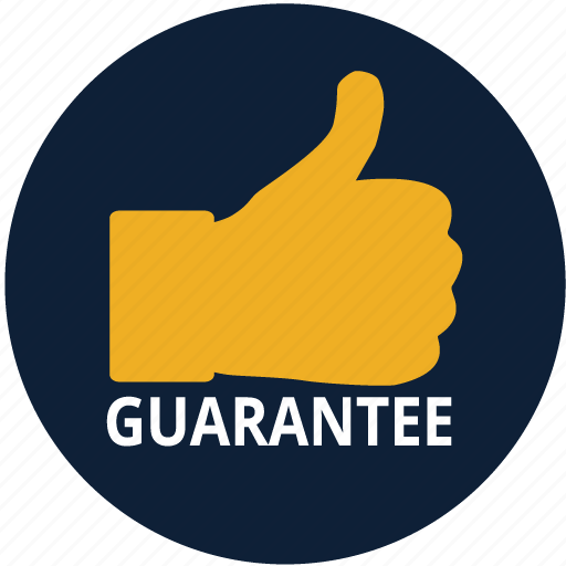 guarantee, safe, safety, satisfaction, store, thumbs, warranty 
