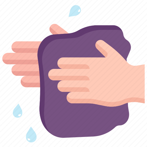Cleaning, dry, hand, hygiene, napkin, sanitary, wipe icon - Download on Iconfinder