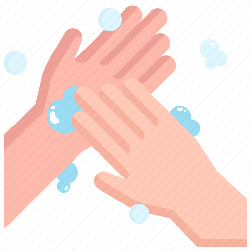 Bubble, cleaning, hand, hygiene, palm, wash, washing icon - Download on Iconfinder