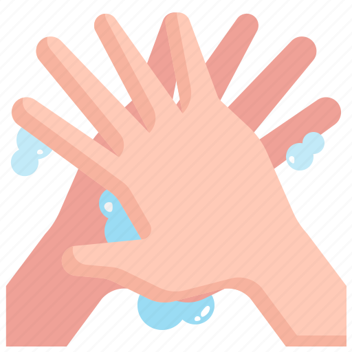 Bubble, cleaning, hand, hygiene, sanitary, washing, wiping icon - Download on Iconfinder
