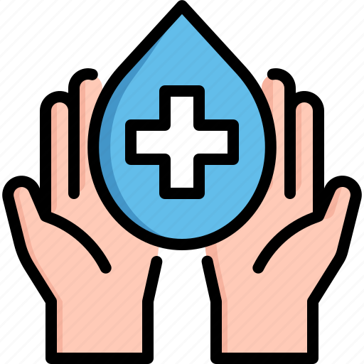 Alcohol, cleaning, gel, hand, medical, washing, water icon - Download on Iconfinder