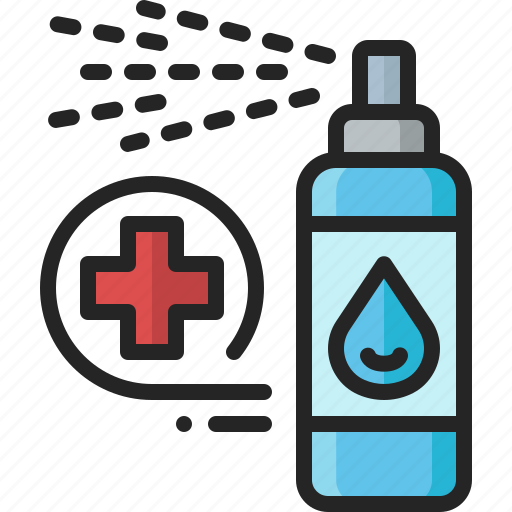 Medical, product, alcohol, bottle, disinfect, spray, sanitizer icon - Download on Iconfinder