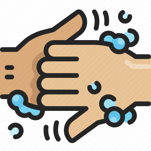 Interlock, hand, washing, cleaning, hygiene, rub, finger icon - Download on Iconfinder