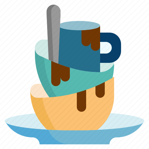Dirty, dish, plates, cup, bowl icon - Download on Iconfinder