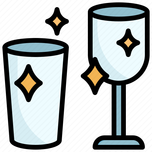 Glass, of, water, hydratation, clean, beverage icon - Download on Iconfinder