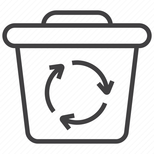 Bin, trash, garbage, recycle, can icon - Download on Iconfinder
