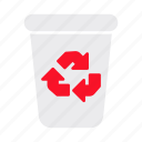 trash, recycle, waste, bin, garbage