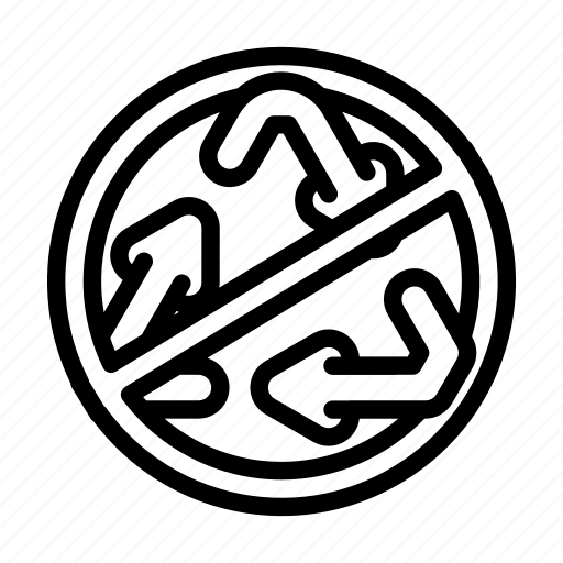 Non, biodegradable, waste, sorting, garbage, plastic, recycle icon - Download on Iconfinder