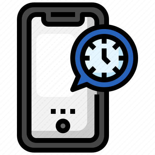 Smartphone, time, date, wristwatch, electronics icon - Download on Iconfinder