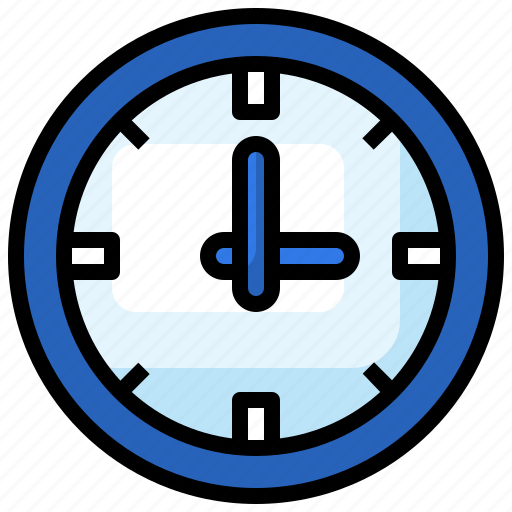 Wall, clock, time, hour, watch icon - Download on Iconfinder