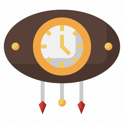 Wall, clock, time, and, date, ornament, decoration icon - Download on Iconfinder