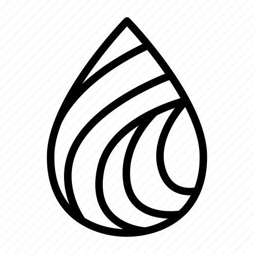 Water, liquid, dew, drop, pure icon - Download on Iconfinder