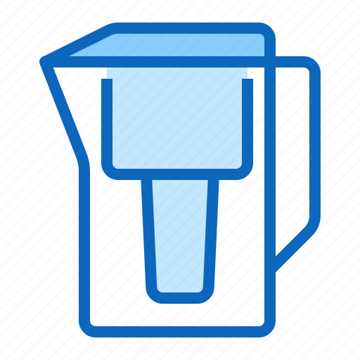 Filter, jug, purification, water icon - Download on Iconfinder