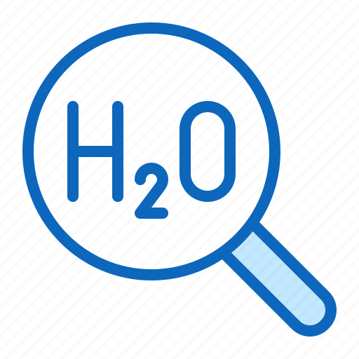 Analysis, chemical, formula, h2o, water icon - Download on Iconfinder