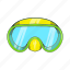 cartoon, diving, goggles, mask, sign, sport, water 