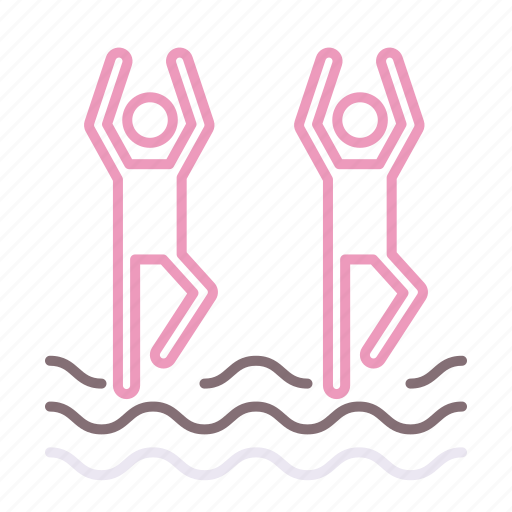 Diving, sport, synchronized, water icon - Download on Iconfinder