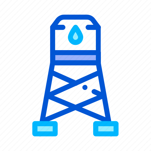 Cistern, tower, water icon - Download on Iconfinder