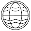 glob, water, icon, white, background 