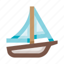boat, ship, sailboat, transport