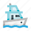 fishing boat, ship, trawler, vessel 